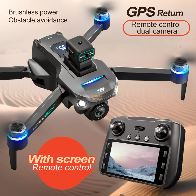 Drone Lidar - 8K กล้องคู่ 5G WIFI FPV รีโมทคอนโทรล