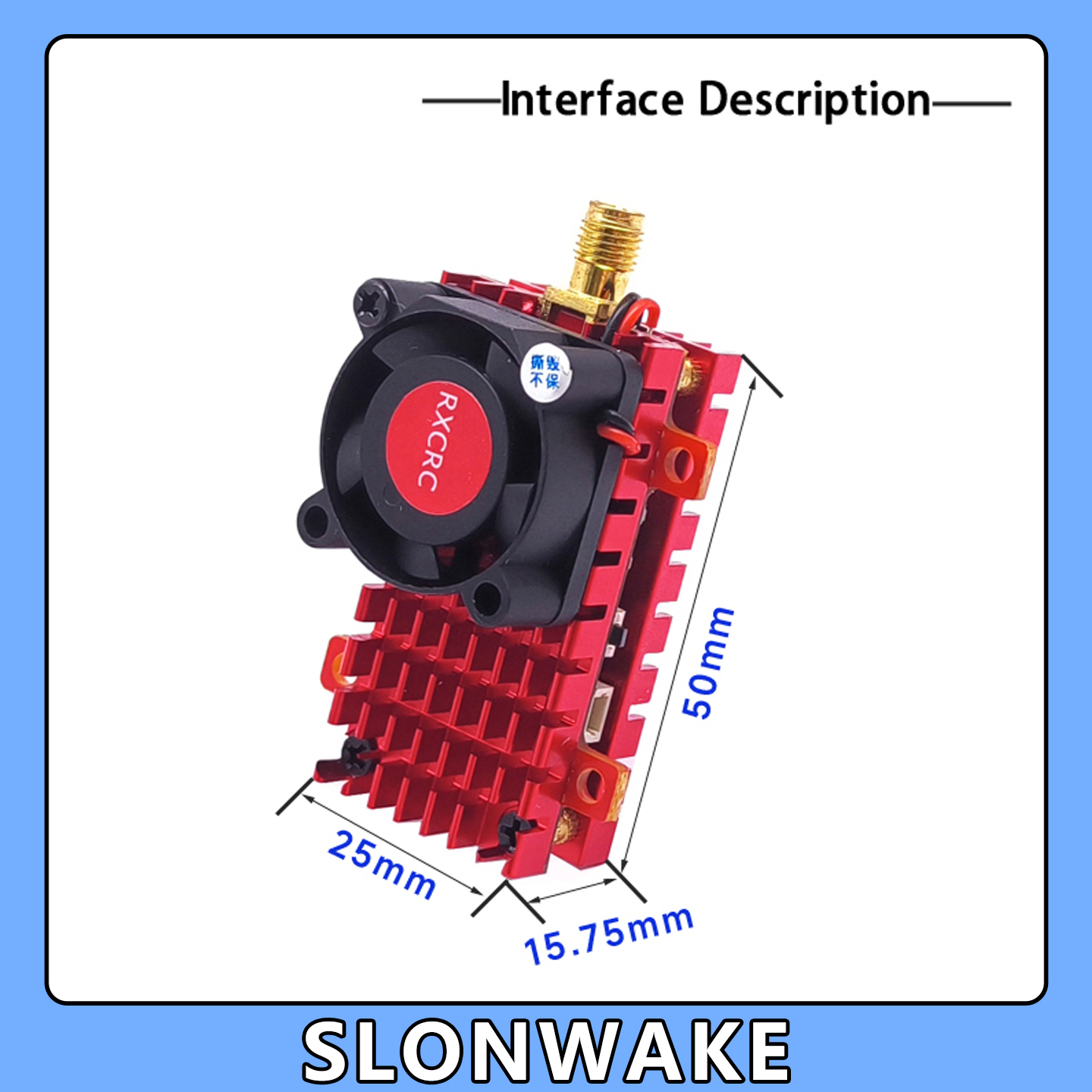 SLONWAKE 5.8G 2W VTX FPV กล้อง - Drone Cinematic บทวิจารณ์และราคา